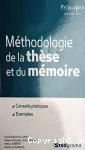 Méthodologie de la thèse et du mémoire